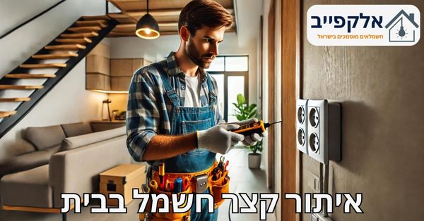 איתור קצר חשמל בבית