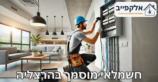 חשמלאי מוסמך בהרצליה