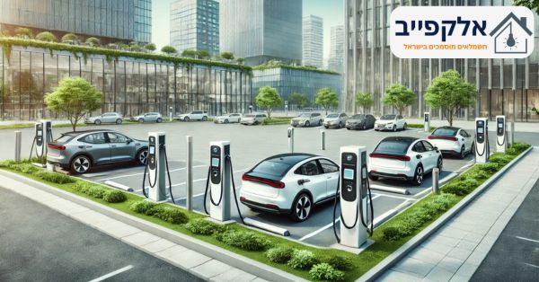 התקנת תשתיות חשמל ועמדות טעינה לרכבים חשמליים